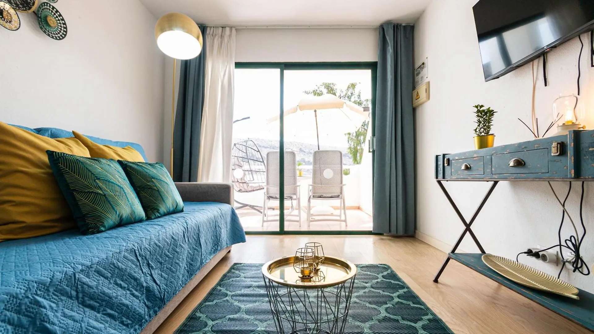 公寓 Canaima Corner With Heated Pool Mogán 西班牙